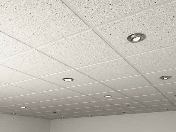 3d model realistic ceiling tiles spot - Ceiling tile and Spot Lights.max... by Chris123643
